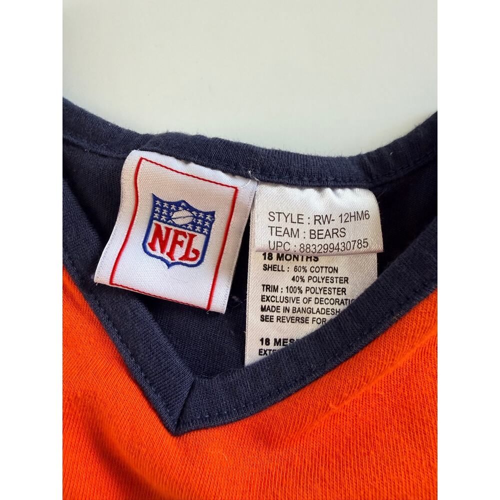 NFL Chicago Bears Cheer Dress 18M Spirit cheerleader fan costume - Picture 5 of 6